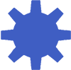 light blue gear